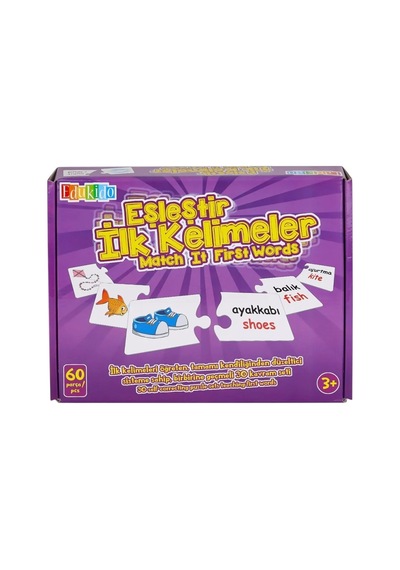 Eşleştirici Oyun Kartları 1 Adet Eğitici Aktivite