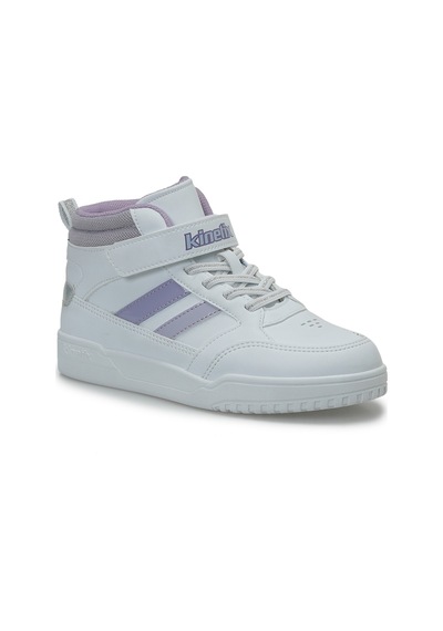 Kinetix Drep Hı F Beyaz Kız Çocuk High Sneaker 000000000102694602 Beyaz-lıla-k Lıla