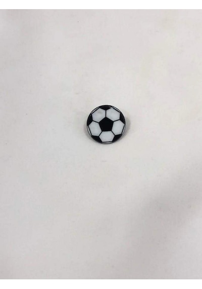 Herşey Nota Futbol Topu Yaka İğnesi Rozet Çok Renkli