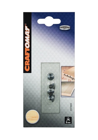 Craftomat Dübel Seti Çapı: 6 Mm 4 Adet