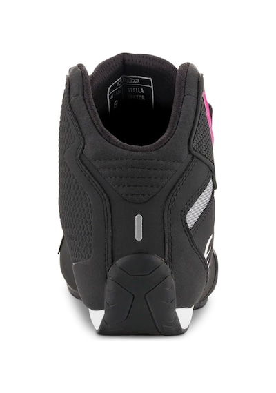 Alpinestars Stella Sektor Korumalı Kadın Motosiklet Botu Fuşya - Siyah