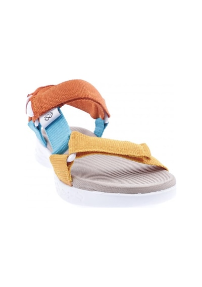 Dgn 103-23y Kadin Bantli Cirtli Sandalet 103-2265-R2055 Çok Renkli