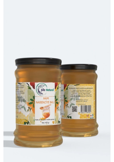 Narenciye Balı Cam Kavanoz 400 Gr - %100 Doğal Ham Narenciye Balı