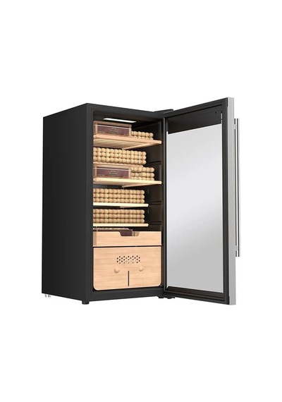 Berfmann Bfc486-sg Cedro Humidor 486 Puro Kapasiteli Elektronik Puro Dolabı