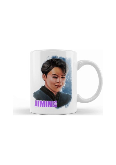 Bts Jimin Kupa Bardak Porselen No17430 Karışık