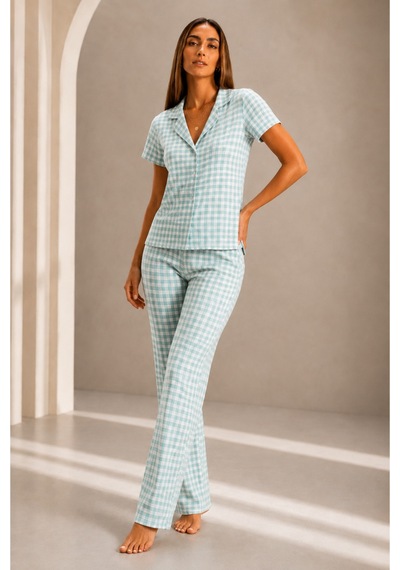 Norcia Sports Kadın Kısa Kol Rahat Kalıp Şık Su Yeşili Pijama Takımı Çok Renkli - 929322980 Çok Renkli - 929322980 Çok Renkli Norcia Sports Kadın Kısa Kol Rahat Kalıp Şık Su Yeşili Pijama Takımı Çok Renkli - 929322980 Çok Renkli - 929322980 Çok Renkli
