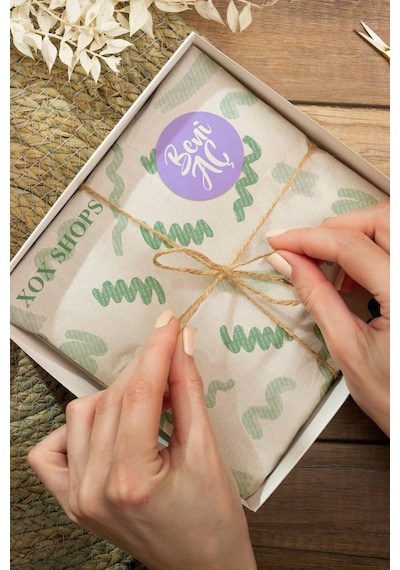 Mor Beni Aç Sticker 3x3cm St2370 Çok Renkli