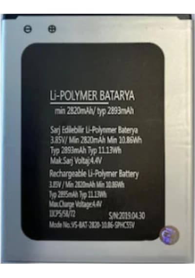 Senalstore Vestel Uyumlu Venüs E4 Pil Batarya Vs-bat-2820