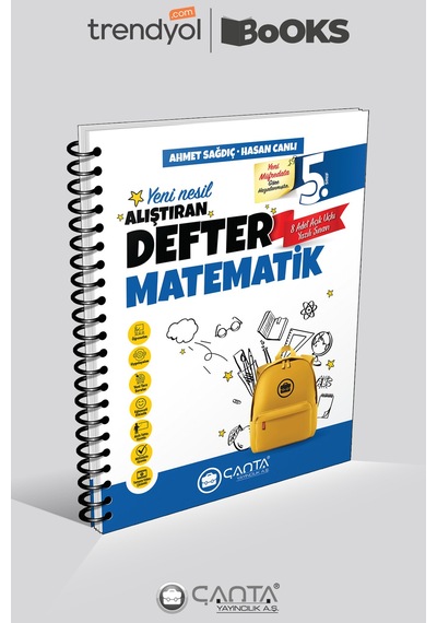 5. Sınıf Matematik Yeni Nesil Alıştıran Defter Güncel Baskı