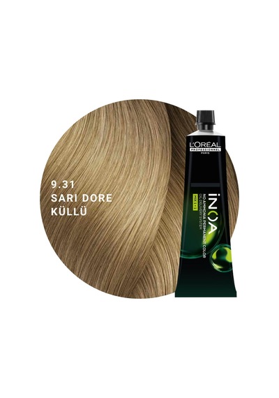 L Oréal Professionnel Inoa Saç Boyası 60gr - 9.31 Sarı Dore Küllü