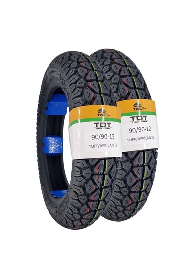 90/90-12 Ve 90/90-12 Tubeless - Dubleks African Lastik Takımı