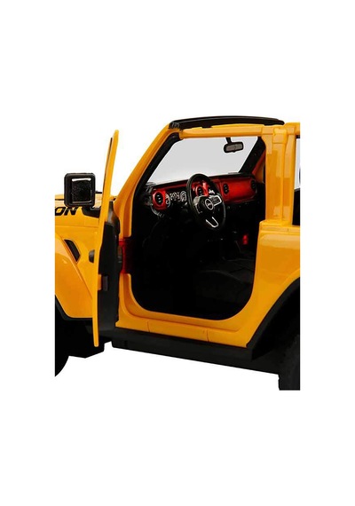 Rastar 1:14 Jeep Wrangler Rubicon Uzaktan Kumandalı Araba - Sarı Standart Sarı
