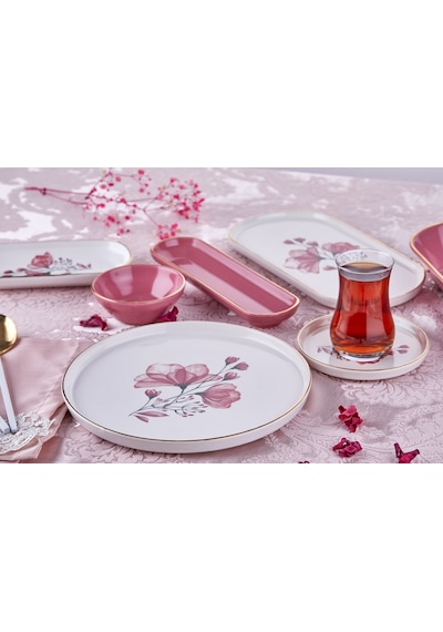 Taç Ornella Flower 37 Parça Kahvaltı Takımı