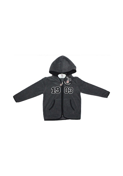 Beşiktaş Lisanslı Uzun Kol Kapşonlu Polar Sweat