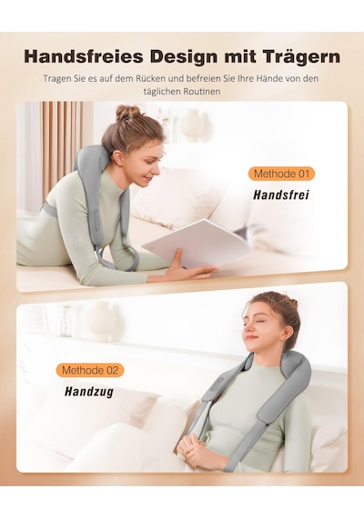 Knqze Shiatsu Masaj Aleti 4d, 2026 Isı İle Kablosuz Boyun Masajı, Geliştirilmiş Grafen Isıtma, Boyun, Omuz, Sırt İçin 4d Shiatsu Derin Yoğurma Boyun Masajı, Erkekler İçin Hediyeler, Gri Knqze Shiatsu Masaj Aleti 4d, 2026 Isı İle Kablosuz Boyun Masajı, Geliştirilmiş Grafen Isıtma, Boyun, Omuz, Sırt İçin 4d Shiatsu Derin Yoğurma Boyun Masajı, Erkekler İçin Hediyeler, Gri