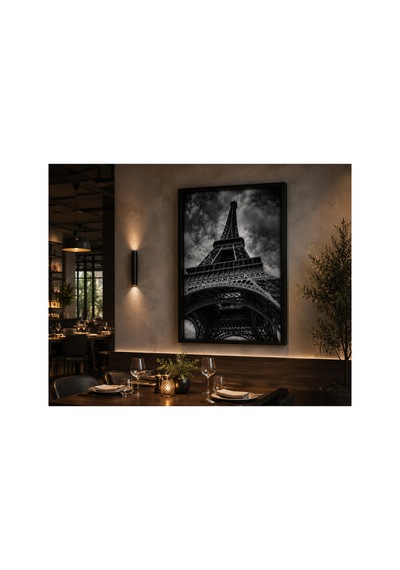 Eyfel Kulesi Mdf Çerçeveli Tablo 70x50 Cm 5 Cm Derin Çerçeve Premium Kanvas Tuval Baskı Modern Eyfel Kulesi Mdf Çerçeveli Tablo 70x50 Cm 5 Cm Derin Çerçeve Premium Kanvas Tuval Baskı Modern