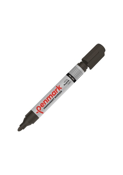 Penmark Markör Permanent Yuvarlak Uç Siyah Hs-405 Çok Renkli