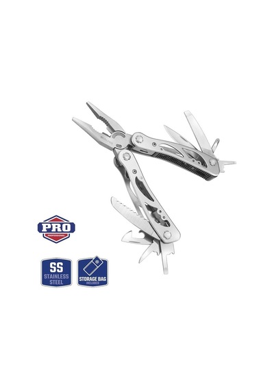Workpro Wp382001 12 In 1 Çok Fonksiyonlu Profesyonel Pense Seti + Taşıma Kılıfı Fr Wp382001