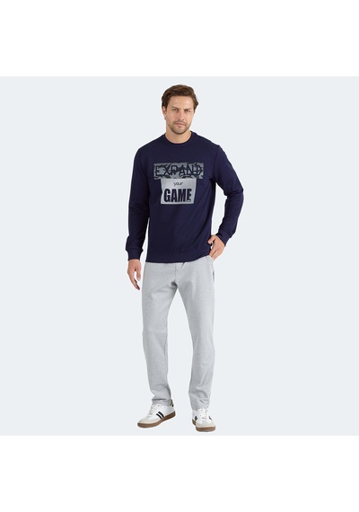 Slazenger RUBIO Erkek Sweatshirt Lacivert