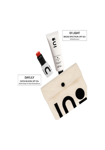 Catch Bloom Pocket Lip Cheek Stick Daylily + Broad Spectrum Spf 50+ Sunscreen 01 Light