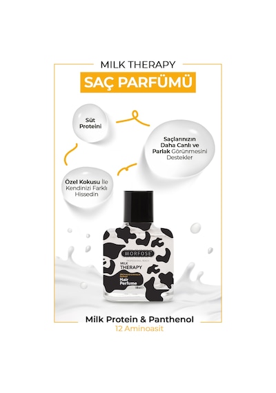 Morfose Milk Therapy Saç Parfümü 100 ML + Stick Wax 55 G