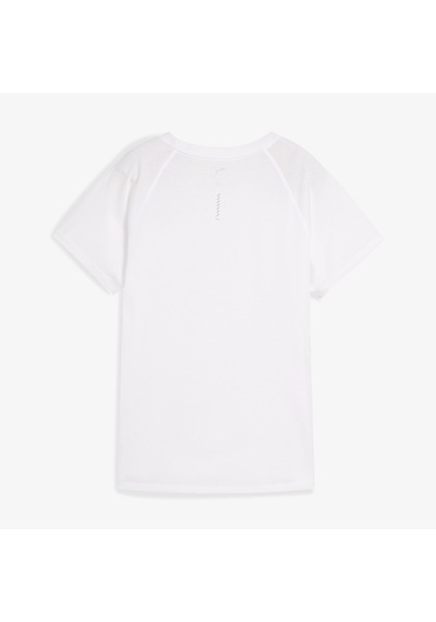 Puma Run Velocity Tri-blend Kadın Beyaz Koşu T-shirt 526580 Beyaz