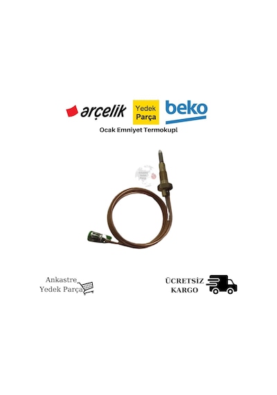 Arçelik Uyumlu Ankastre Ocak Için Gaz Emniyet Termokupl - 414120100