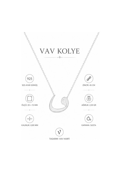 Vav Kolye - Gümüş