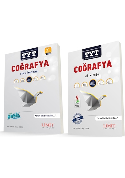 Limit Yayınları TYT Coğrafya Soru Bankası ve Coğrafya El Kitabı 2 Kitap Set