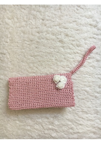 Kadın Dört Cepli Cüzdan Kartlık Pembe