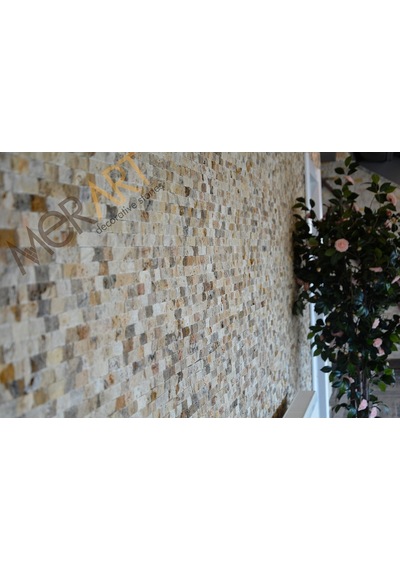Tv Ünitesi Için Scabos Patlatma Taş Fileli 2,5X5Cm