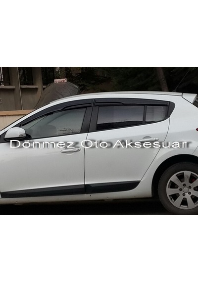 Renault Megane 3 Mügen Cam Rüzgarlığı Hb 2010 Sonrası 4 Lü Ithal N11.24986