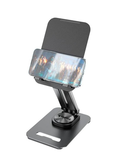 Delux Serisi Stand Fonksiyonel Masa Jx-035 Siyah Masaüstü Telefon Ve Tablet Standı