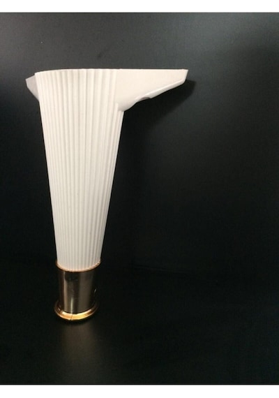 Asya Çizgili 20cm Beyaz / Gold Mobilya Ayağı- Dolap, Koltuk , Tv Asya Çizgili 20cm Beyaz / Gold Mobilya Ayağı- Dolap, Koltuk , Tv
