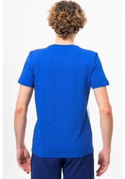 Benetton Bnt-m20480-23y Erkek T-shirt Bnt-m20480-r1165 Mavi - Beyaz