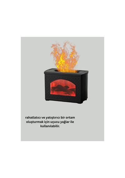 Buğz Aromaterapi Destekli Ultrasonik Nemlendirici Usb Bağlantılı Sessiz Model - Buğz
