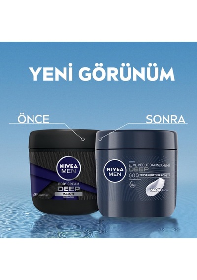 Lexroo Erkek El Ve Vücut Bakım Kremi Deep Dimension 400ml,yoğun Nemlendirici,ferah Koku,yenileyici
