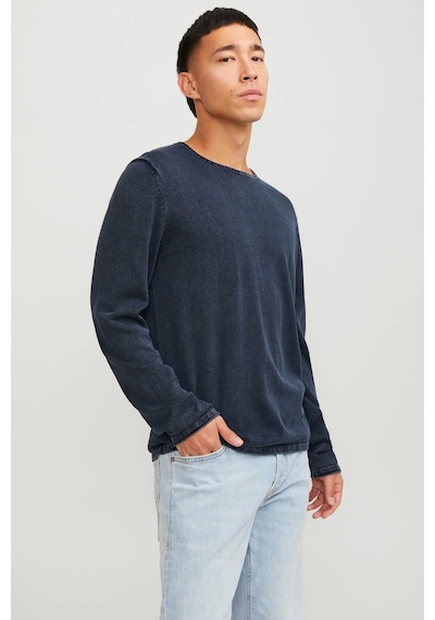 Jack & Jones Jjeleo Erkek Kazak Lacivert