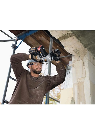 Worx WX380.9C 20Volt 2.0Ah. 2.2J Li-ion Tek Akülü Şarjlı Profesyonel Sds-Plus Pnömatik Kırıcı/Delici