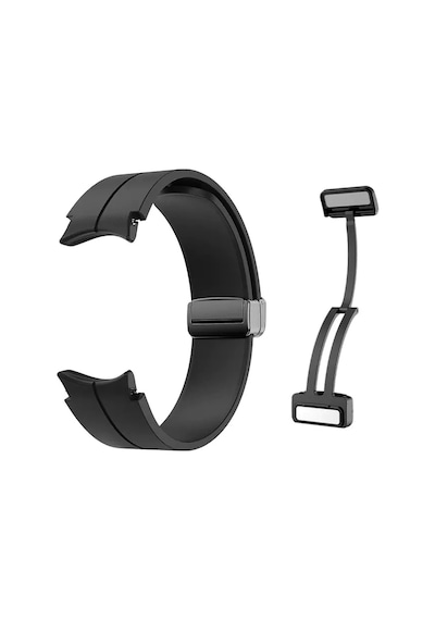 Galaxy Watch 5 44mm Manyetik Klipsli Silikon Lüx Kordon