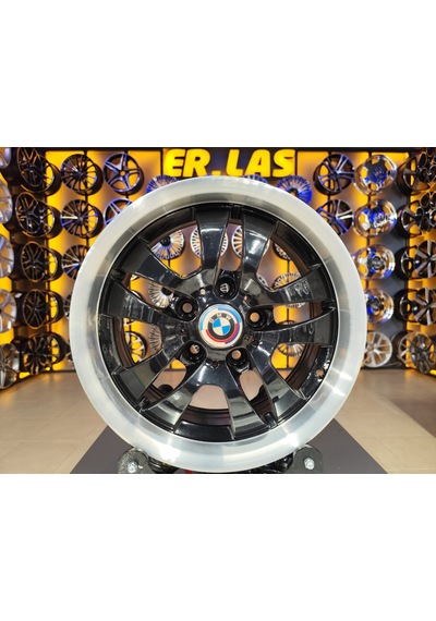 4 Adet Bmw  7 16 5 120 Et34 72.6 Black Mack Jant Revize Edilmiş Takım