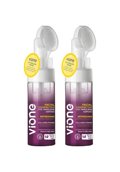 Vione Yüz Temizleme Köpüğü 150ml Arındırıcı Canlandırıcı Özel Fırçalı