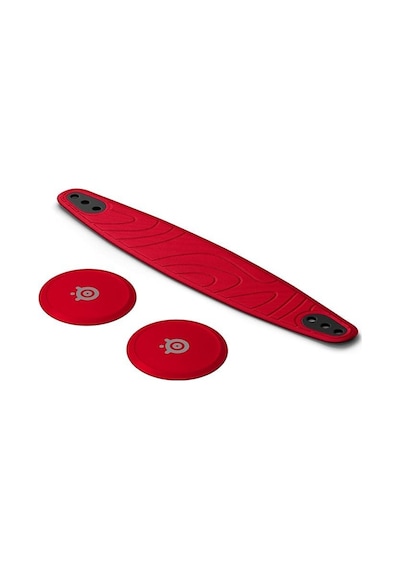 Steelseries Booster Pack - Nova 7 Ve Nova Pro Serisi Uyumlu Kafa Bandı Ve Kulaklık Kapakçığı - Cherry Red