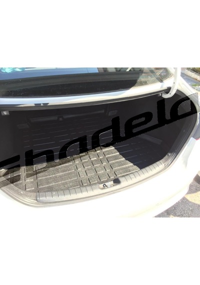 Hyundaı Elantra 2016-2021 Bagaj Havuzu Kokusuz Kaucuk 3D