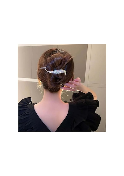 So-much Kadın Krıstal Taşlı Metal Saç Klipsi-1 Kristal Taş - 310696542 Kristal Taş - 310696542 Kristal Taş