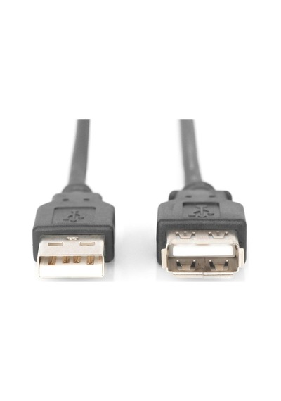 Digitus Usb 2.0 Uzatma Kablosu Siyah 3m