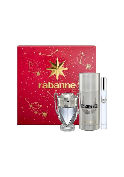 Rabanne Invictus Edt 100 Ml + Edt 10 Ml + 150 Ml Deospray Erkek Parfüm Seti Odunsu