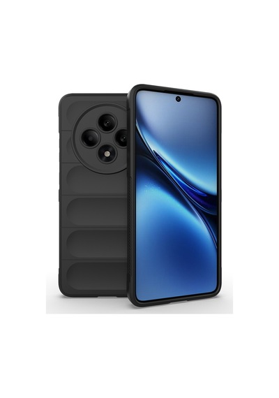 Oppo Reno 11fs Kılıf Elde Tutma Kolaylıkla Kaydırmaz Kenar Line Dizayn Optietnik Kapak Siyah