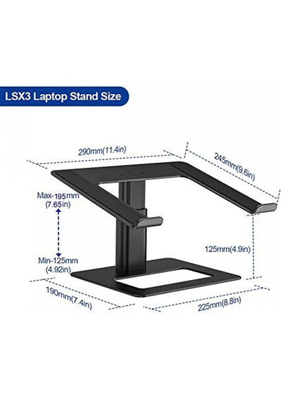 Ayarlanabilir Dizüstü Bilgisayar Standı Asansörlü Laptop Standı
