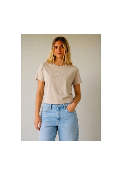 Levi's Kadın Tişört Vıntage Tee Relaxed Fıt Bej - 008c0-0004